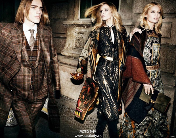  Etro 2014秋冬新款女装广告大片