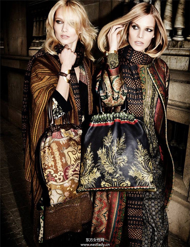  Etro 2014秋冬新款女装广告大片