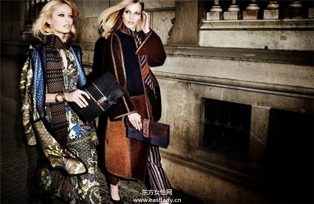  Etro 2014秋冬新款女装广告大片