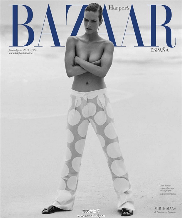 Mirte Maas《Harper’s Bazaar》2014年7/8月西班牙版