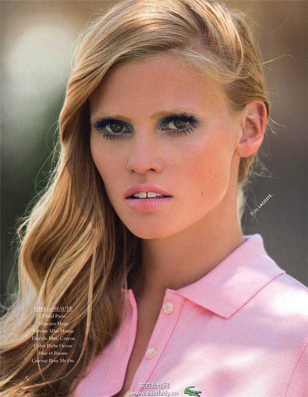 Lara Stone《Elle》2014年6月法国版