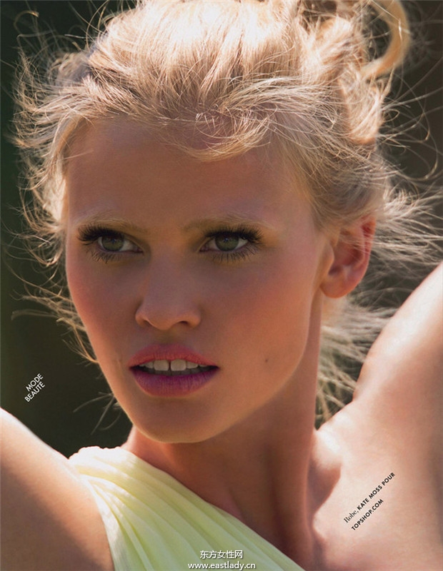 Lara Stone《Elle》2014年6月法国版