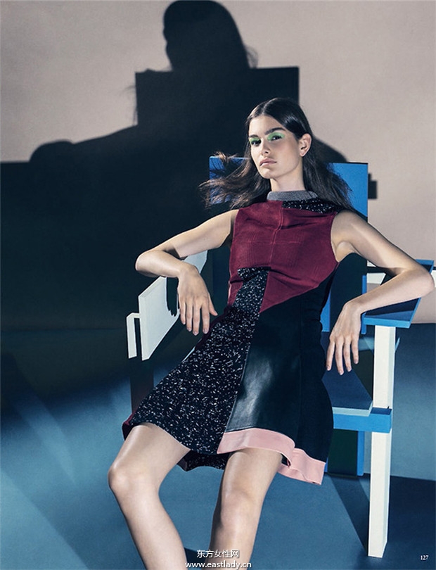 Ophelie Guillermand《Vogue》2014年7月德国版