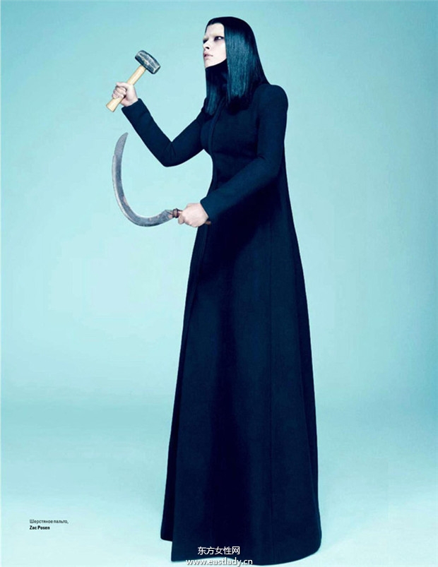 Marina & Crystal《Vogue》2014年8月克兰版