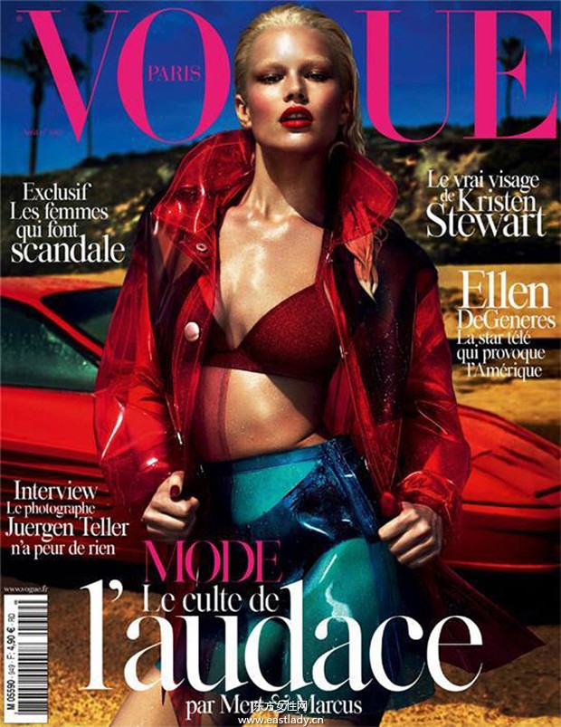 Anna Ewers《Vogue》2014年8月法国版