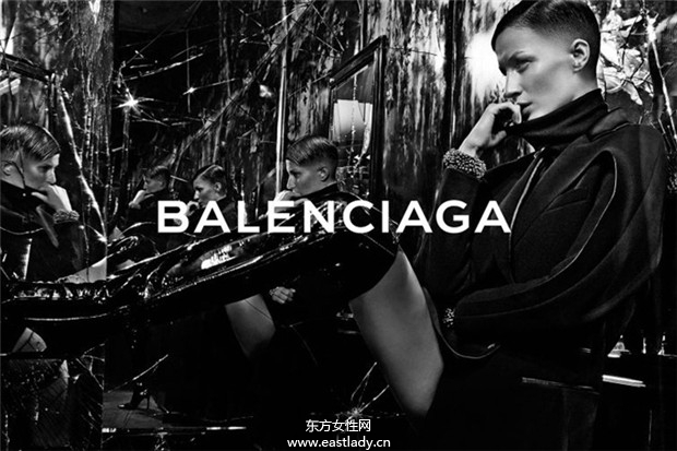 Balenciaga 2014秋冬女装系列广告大片