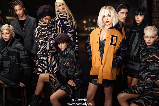 DKNY 2014秋冬服装系列广告大片