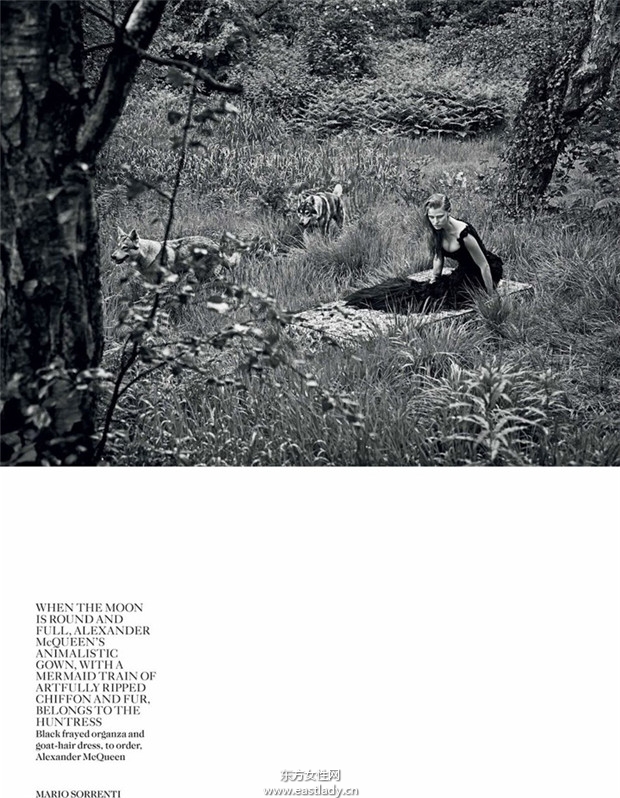 Lara Stone《Vogue》2014年9月英国版
