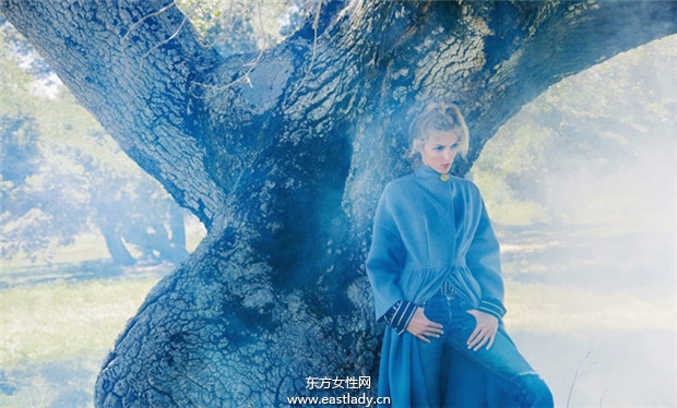 Anja Rubik《Porter》杂志2014年秋季刊