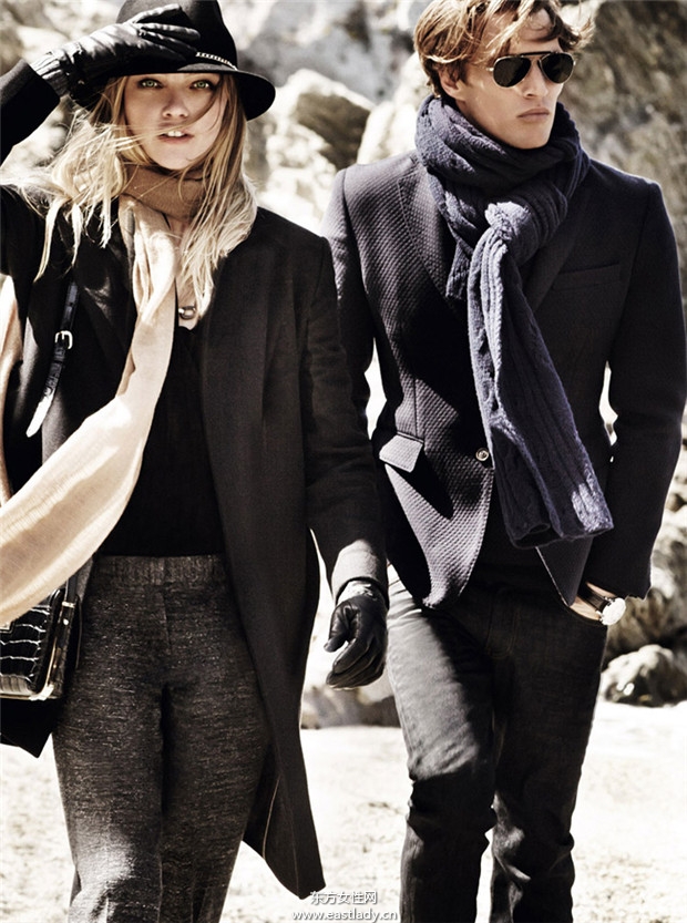 Massimo Dutti 2014秋冬时尚系列广告大片