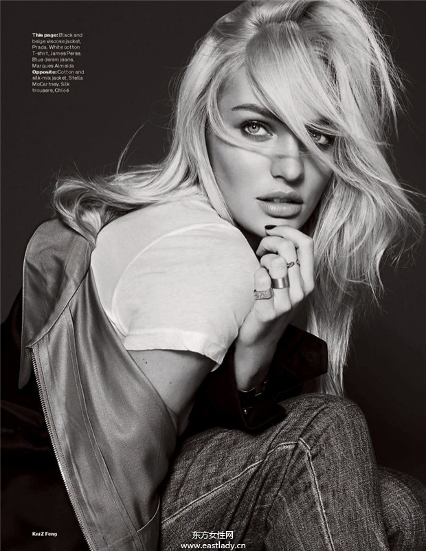 Candice Swanepoel《Elle》2014时尚杂志大片