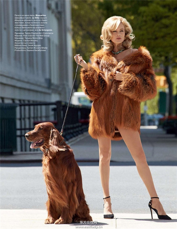 Carolyn Murphy《Tatler》2014年9月俄罗斯版