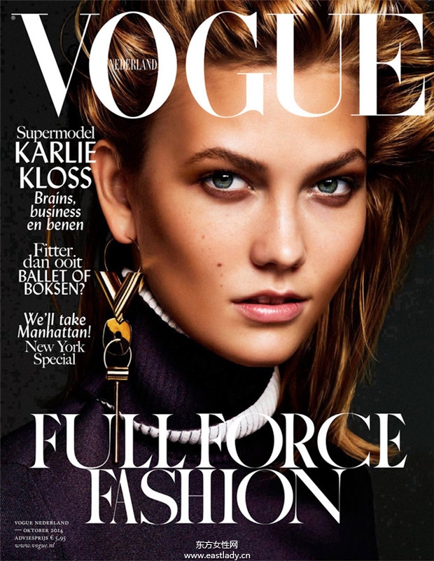 Karlie Kloss《Vogue》2014年10月荷兰版