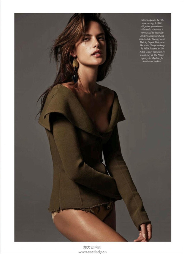 Alessandra Ambrosio《Harper’s Bazaar》2014年10月澳洲版