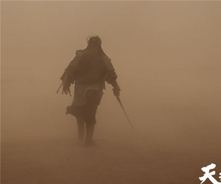 《天將雄師》劇組遇超級沙塵暴 