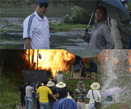 《道士下山》爆破 郭富城殺青獲導演墨寶