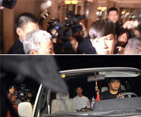 柯震东疑欲打记者 下午开道歉会