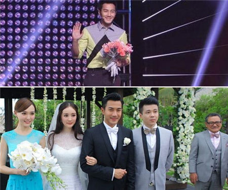 刘恺威捧玫瑰玩浪漫 秀恩爱三句话不离杨幂