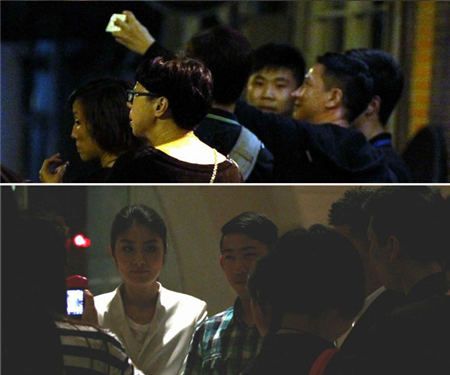 张家辉陈慧琳饭聚 影帝女神疯狂玩自拍