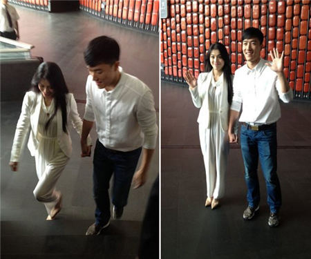 刘翔携娇妻葛天返千万豪宅 妈妈笑收祝福