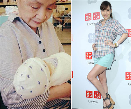 侯佩岑儿子首曝光 每天准备20道月子餐