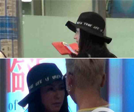 张柏芝伤心离京长衫难掩曼妙身姿