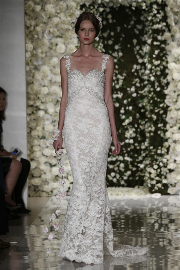 Reem Acra 2015秋冬婚纱礼服欣赏