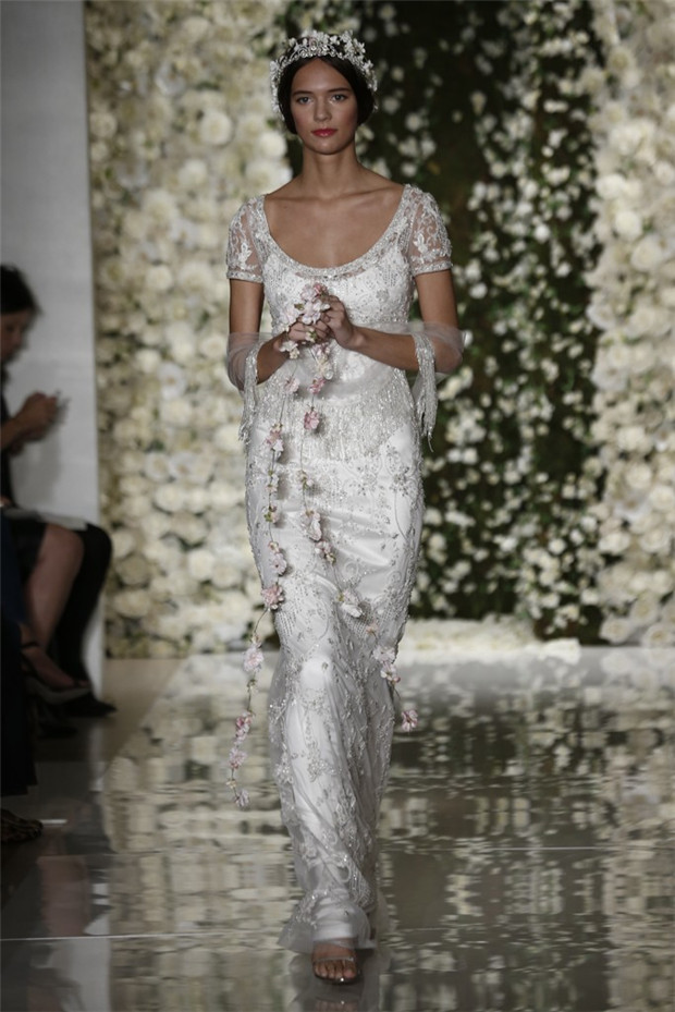 Reem Acra 2015秋冬婚纱礼服欣赏