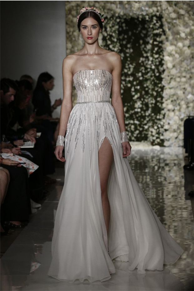 Reem Acra 2015秋冬婚纱礼服欣赏