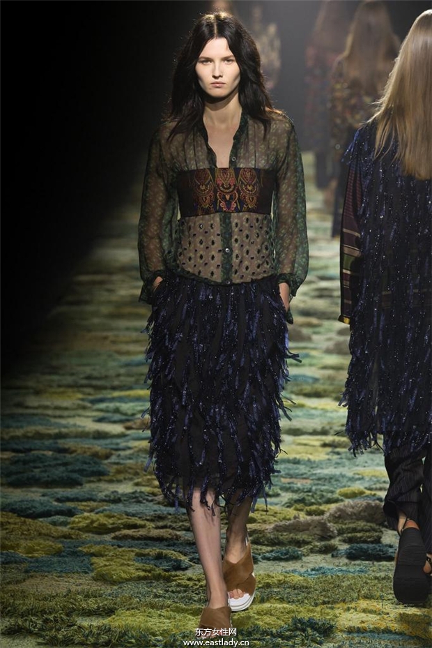 Dries Van Noten 2015春夏女装流行发布