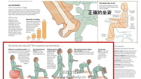 久坐不動危害大