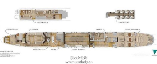 波音747-8飛機豪宅