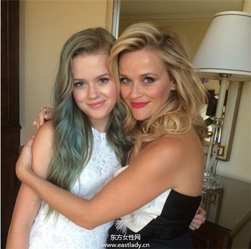 瑞茜·威瑟斯彭(Reese Witherspoon)女兒Ava Phillippe