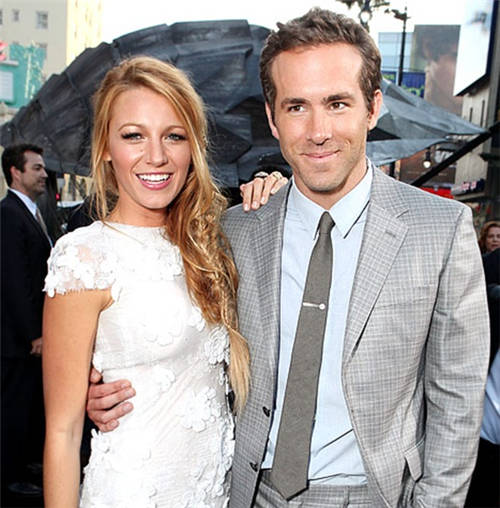 布蕾克萊佛莉(Blake Lively) 萊恩雷諾斯(Ryan Reynolds)