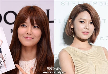 短发更性感！看韩当红女星剪发前后对比照！