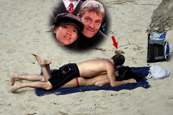 章子怡沙滩高清图片成章子怡人生污点