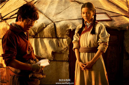 Angelababy《寻龙诀》造型变幻诡异 跟黄勃演对手戏