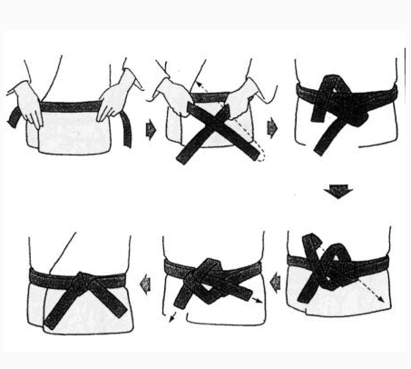 腰带的系法