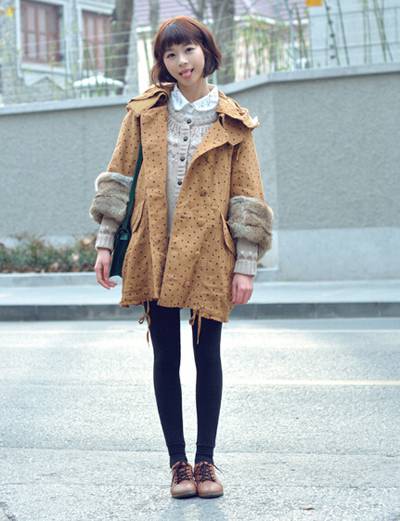 韩版棉衣外套怎么搭配 打造冬季完美身材