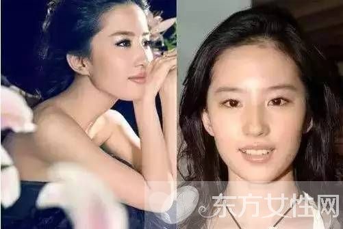 女星素颜照对比谁才是真正的大美女 东方女性网