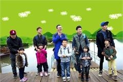 爸爸1萌娃现状：王诗龄胖成球Kimi头发又长了 石