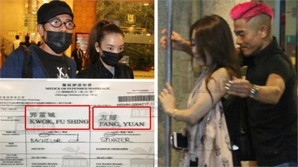 郭富城与网红方媛注册结婚 被喻不舒服鞋的熊黛林说了5个字