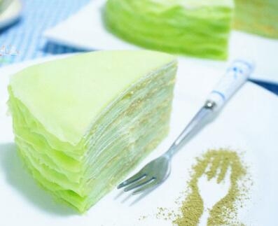 白领下午茶甜点千层榴莲蛋糕