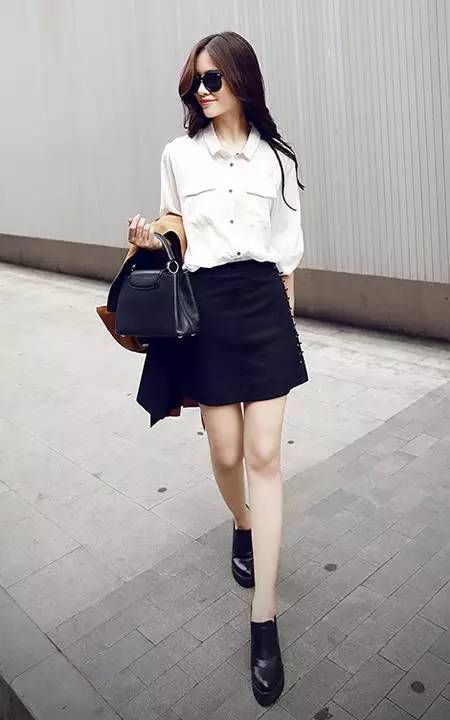 红雨竹早春女人穿成这样去上班 哪个男人不心动(图2)