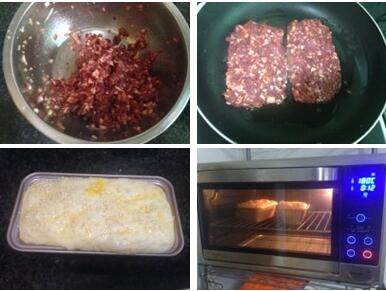 儿童营养早餐最爱的牛肉汉堡