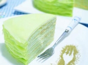 白领下午茶甜点千层榴莲蛋糕