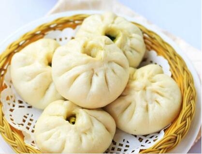 春季补钙早餐韭菜鸡蛋虾皮包子