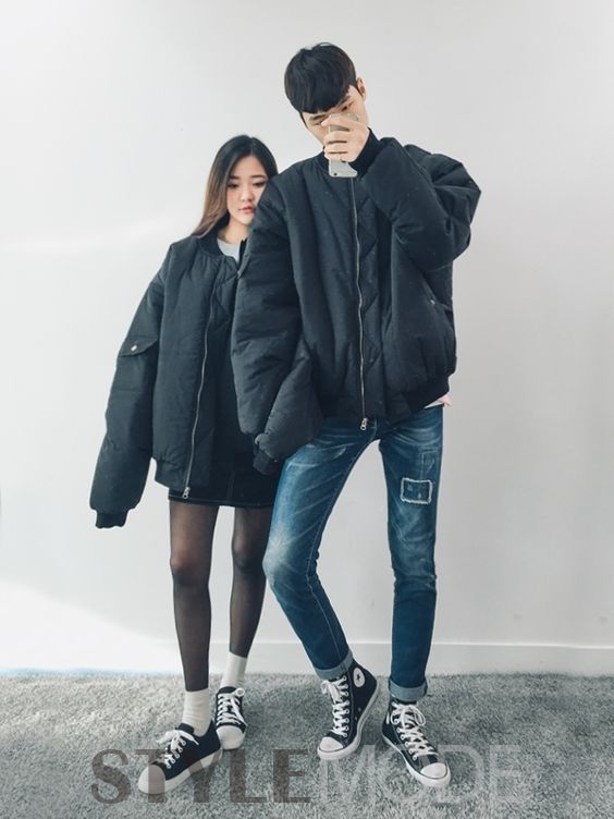 圣诞&跨年虐狗发糖更要时髦！韩国情侣都是酱婶穿哒(图2)