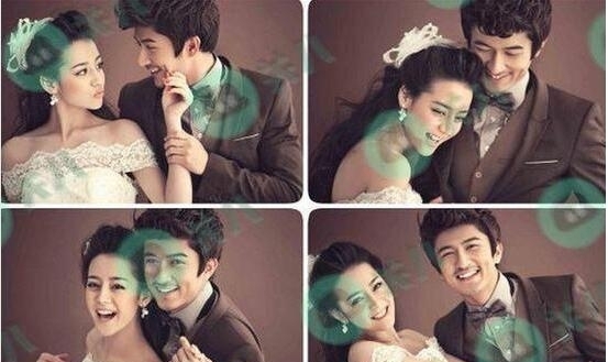 迪丽热巴婚纱照曝光 大学时在婚纱店当模特