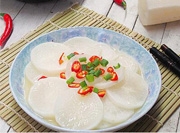 保护血管小菜浓汤蒸白萝卜